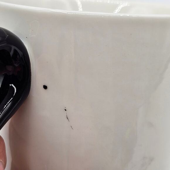 Retro Vintage Black Cat Coffee Mug with Tail Handle-Chasing LOLA-LTD Commodities - Picture 8 of 8